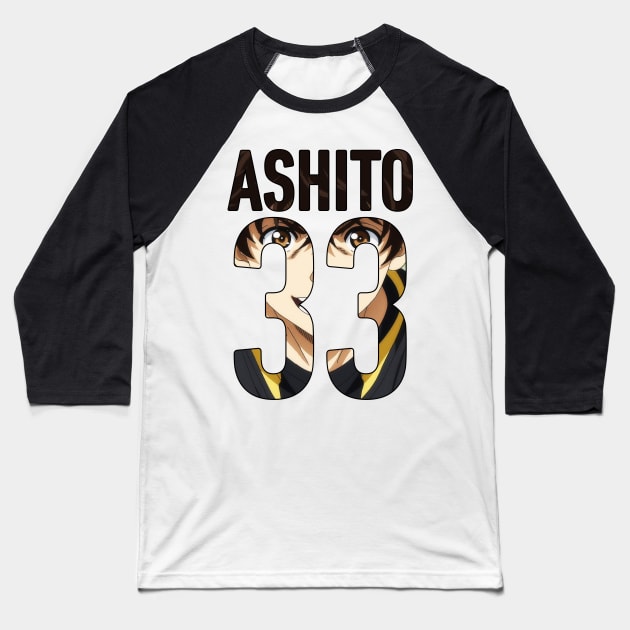 Ao ashi - ashito aoi Baseball T-Shirt by SirTeealot